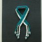 Ovarian Cancer Awareness Ribbon Pin