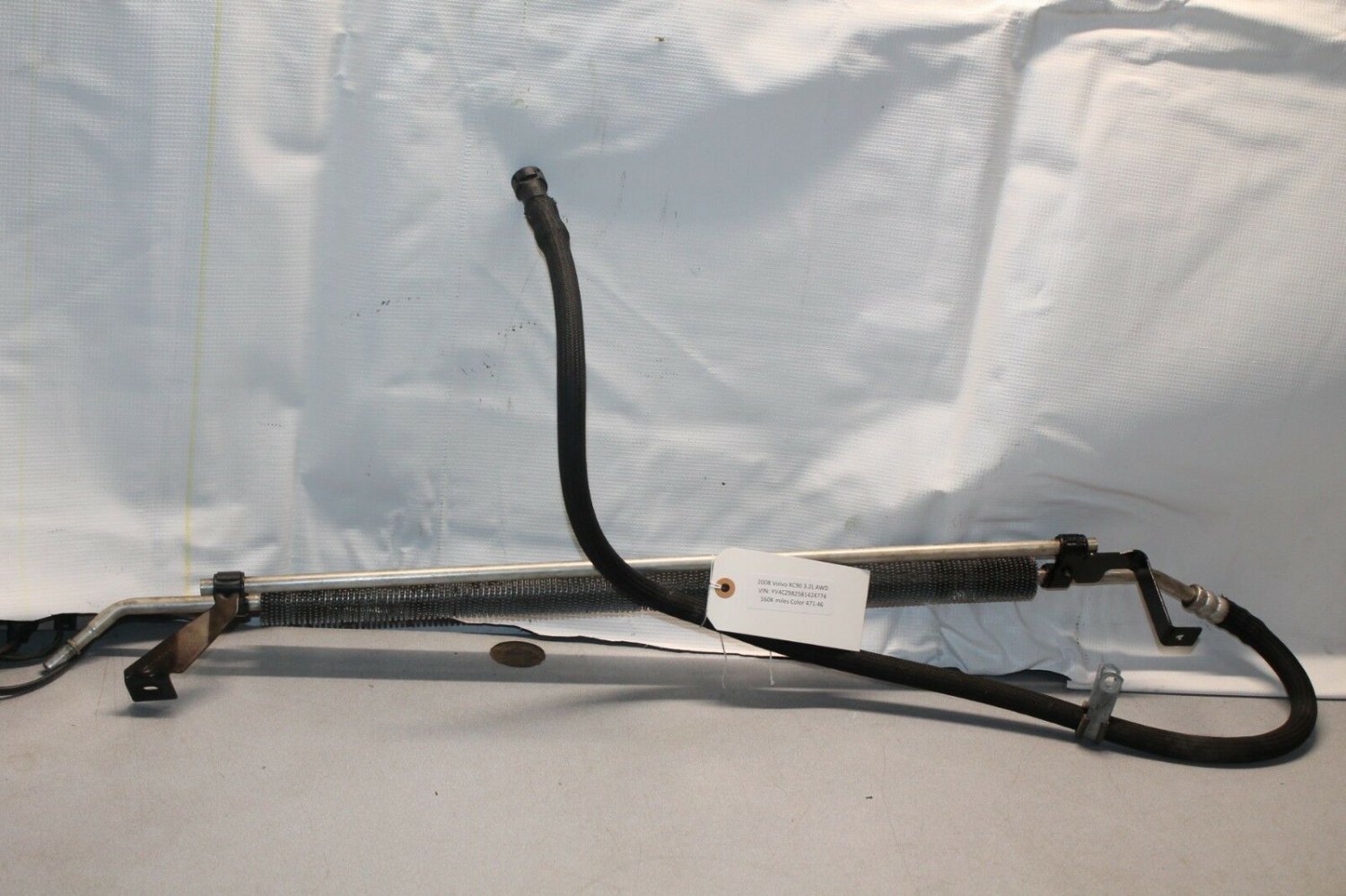 2007 - 2013 VOLVO XC90 OIL STEERING COOLING RADIATOR COOLER PIPE TUBE ...