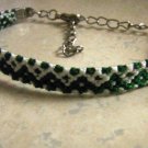 Diamond Duo - Green and White