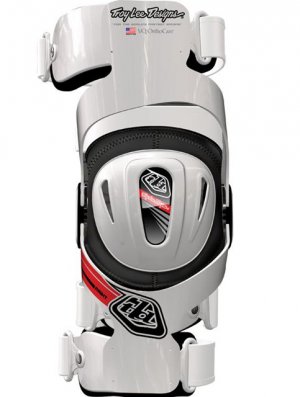 Troy Lee Designs Knee Brace White - Pair BIG DISCOUNT !!!