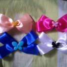 Handmade Ribbon Hair Clips