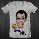Mezut Ozil Grey T-Shirt Size S M L XL XXL