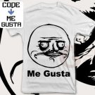 Me Gusta White T-Shirt Size S M L XL XXL