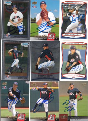 Jameson Taillon signed 2009 Upper Deck USA Star Prospects