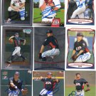 Mikie Mahtook signed 2010 Topps USA