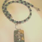 Turquoise Cross Necklace