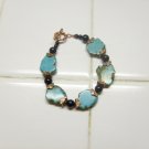 Turquoise Chunk Bracelet