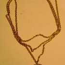 Triple gold necklace