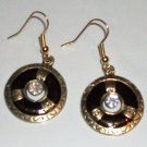 Black and gold sparkle Earrings