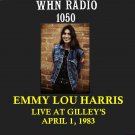 EMMY LOU HARRIS LIVE AT GILLEY'S TEXAS 4-1-83 WHN 1050 AM