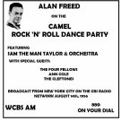 ALAN FREED CAMEL ROCK & ROLL DANCE PARTY 8-14-56