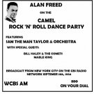 ALAN FREED CAMEL ROCK & ROLL DANCE PARTY 9-11-56
