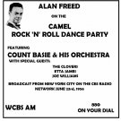 ALAN FREED CAMEL ROCK & ROLL DANCE PARTY 6-23-56
