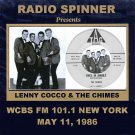 LENNY COCCO & THE CHIMES ON DON K. REED WCBS FM 5-11-86 (58:26)