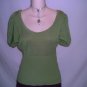 WINDSOR Olive Green Sweater Top Size Large L