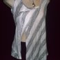 NORDSTROM BOBEAU Stripe Long Tank Tunic Top Size Small S
