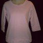 OLD NAVY Pink 3/4 Sleeve Sweat Shirt Size Small S