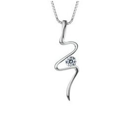 Coated Zirconia Pendant