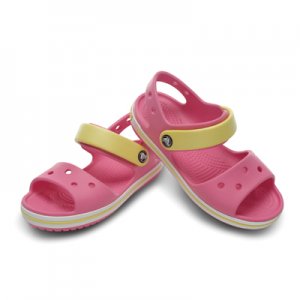 CROCBAND KIDS SANDAL (PINK LEMONADE/BUTTERCUP)