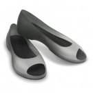 CARLIANA PEEP TOE OMBRE (OYSTER/BLACK)