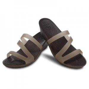 CARLIANA SANDAL (khaki/espresso)