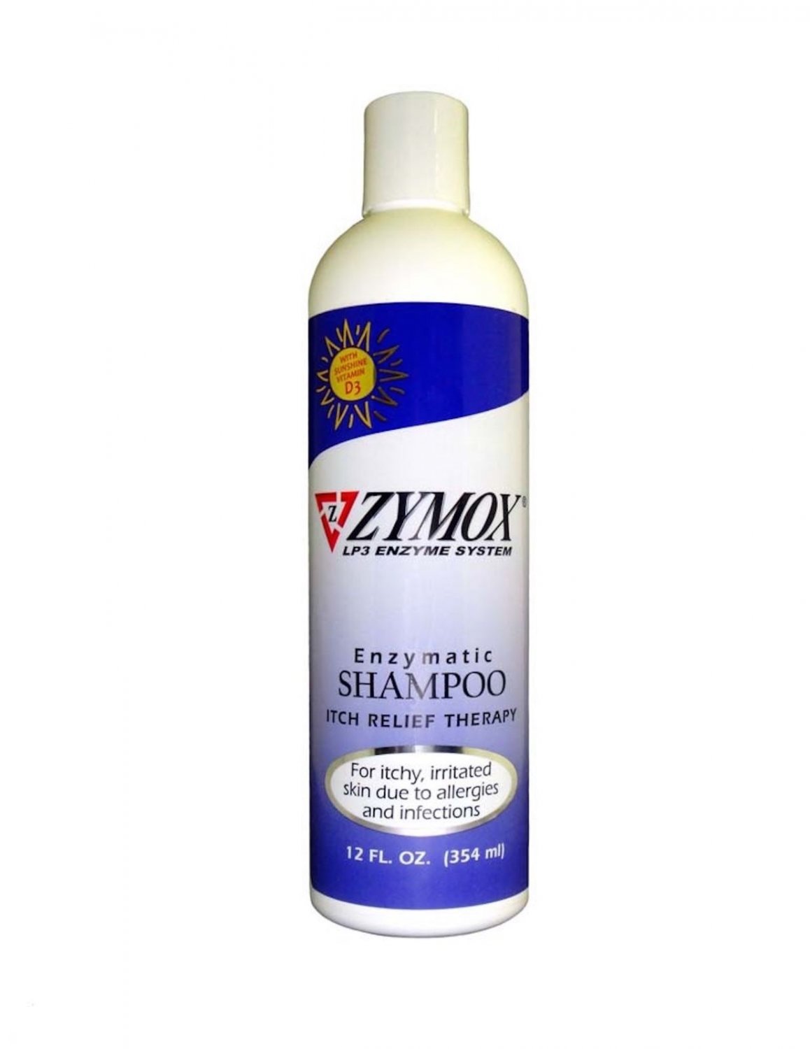 Zymox Shampoo w/ vitamin D3 12 oz. bottle
