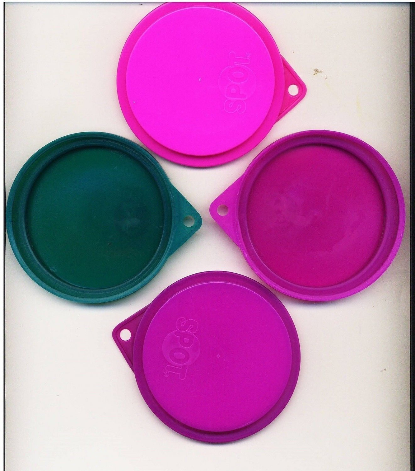 Pet Food Can Covers Random Colors 4 Pack