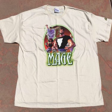 Mage Image Comics Vintage Sz L Shirt Logo Tee NEW 2004 Matt Wagner Graphitti