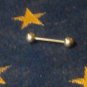 1/2" 18g Surgical Steel 4mm Ball Barbell
