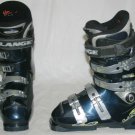 Lange L8 Race Alpine Downhill Ski Boots (6.5 US Women, 37.5 EU) Dark Blue VGUC