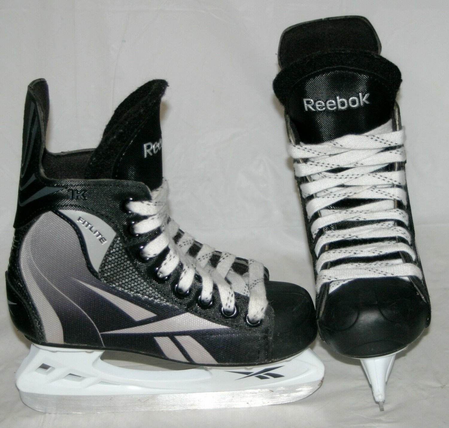 Reebok Fitline 1K Youth Junior Ice Hockey Skates Size 13 J 13J 1 - EUC