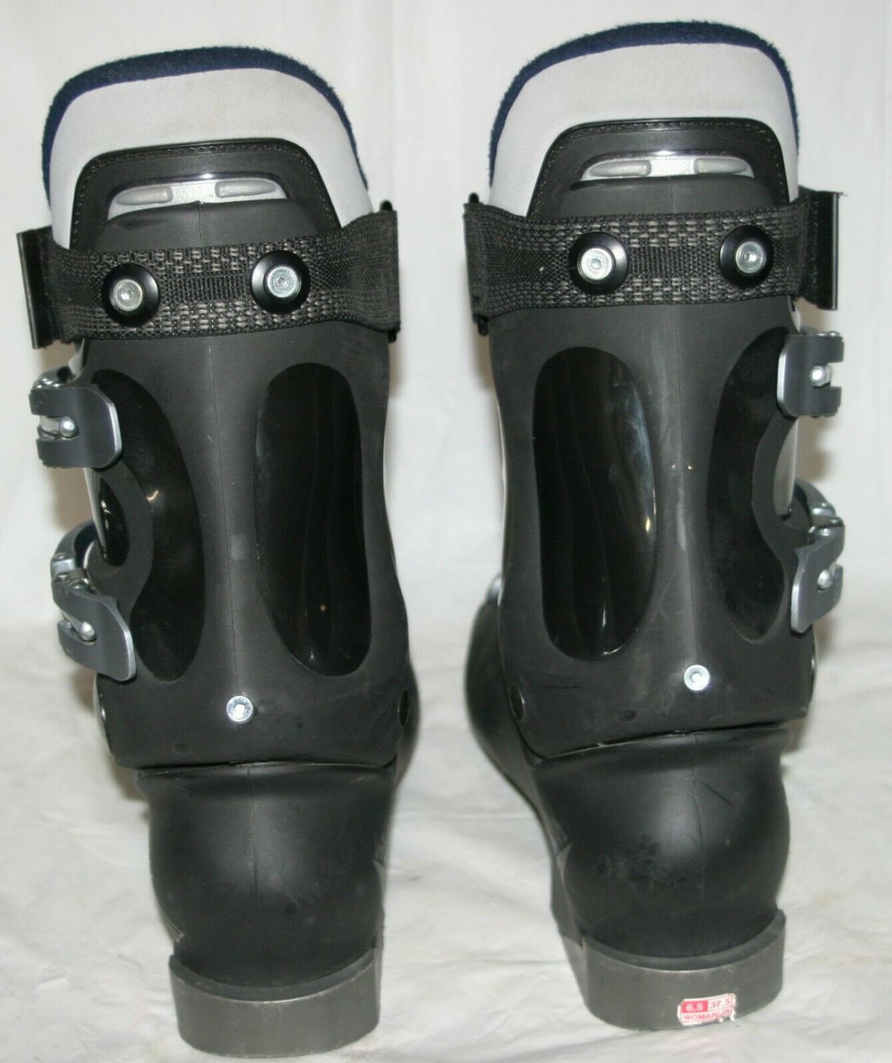 Lange CRL W Race Downhill Ski Boots (6.5 US Women, 37.5 EU) Black Gray VGUC