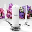 Charming Elegance Round Unity Candle Set