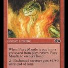 Fiery Mantle (MTG: Urza's Saga Card #186) Red Common, Magic the Gathering card for sale
