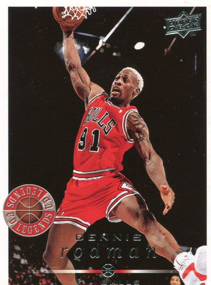 Upper Deck Dennis Rodman Basketball Cards Amazon Dennis Rodman 