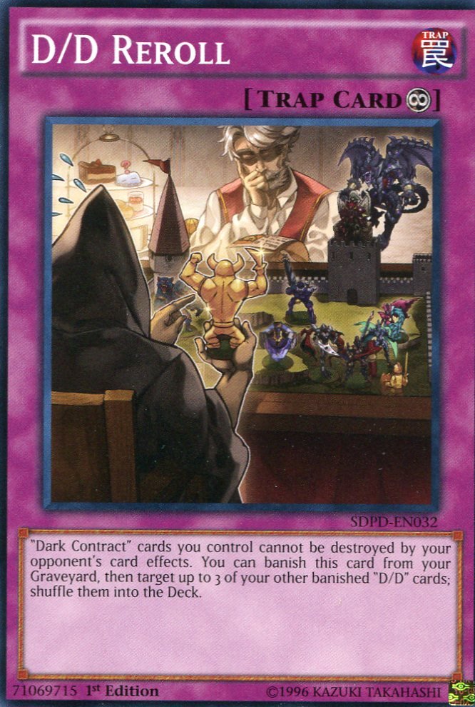 Yugioh Pendulum Domination D/D Reroll, SDPD-EN032