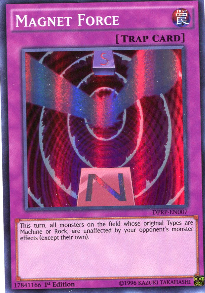 Yugioh Duelist Pack Rivals of the Pharaoh Magnet Force, DPRP-EN007