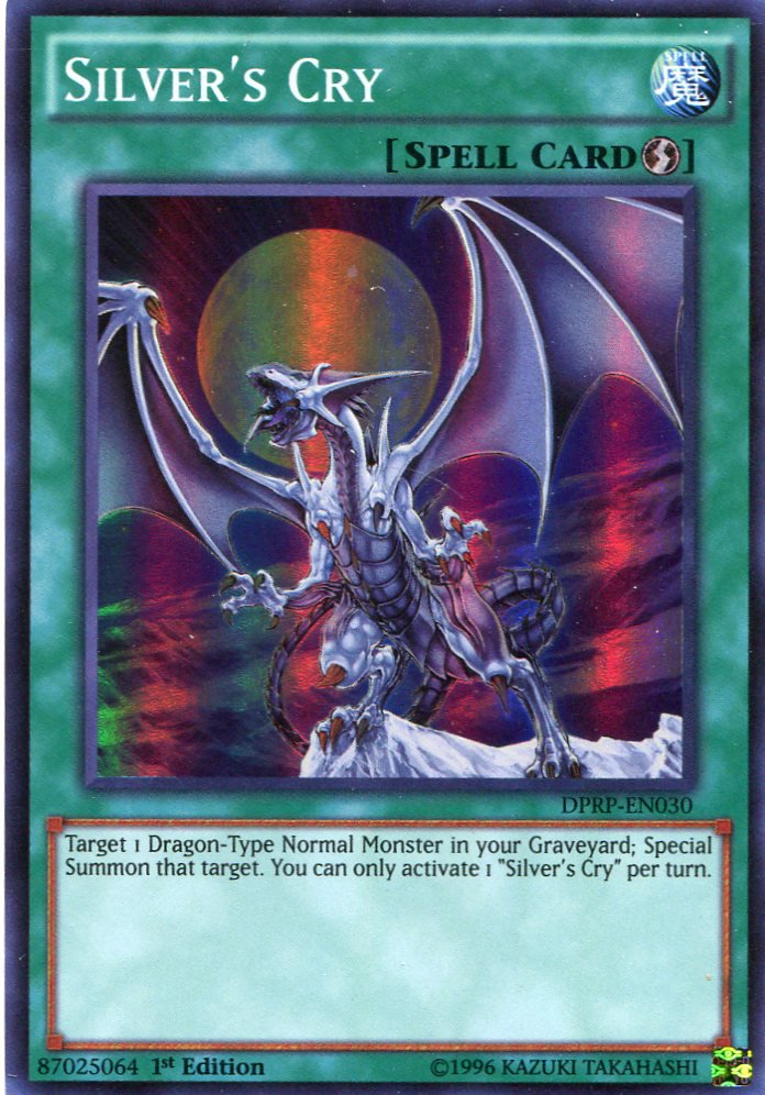 Yugioh Duelist Pack Rivals of the Pharaoh Silver's Cry DPRP-EN030