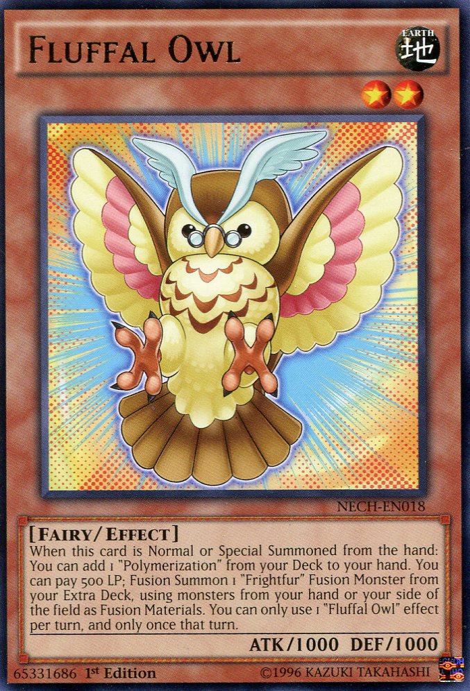 Yugioh Duelist New Challengers, Fluffal Owl NECH-EN018
