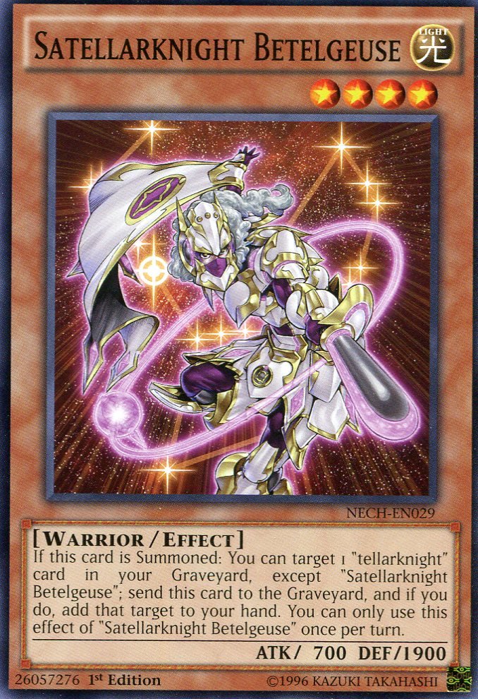 Yugioh Duelist New Challengers, Satellerknight Betelgeuse NECH-EN029