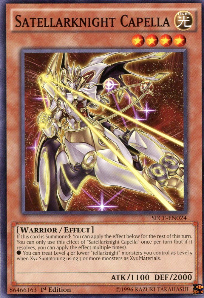 Yugioh - Secrets of Eternity - Satellarknight Capella - SECE-EN024