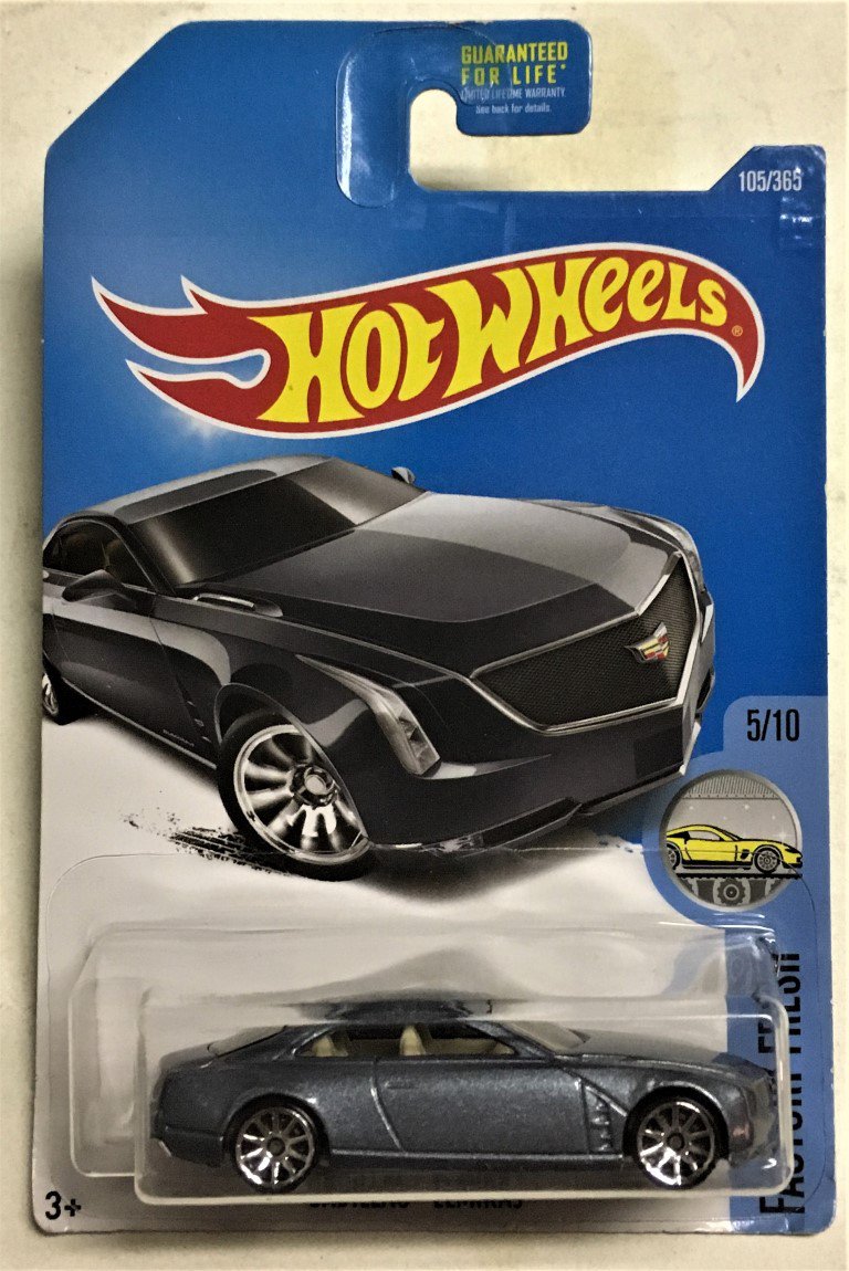 2017 Hot Wheels #105 Cadillac Elmiraj