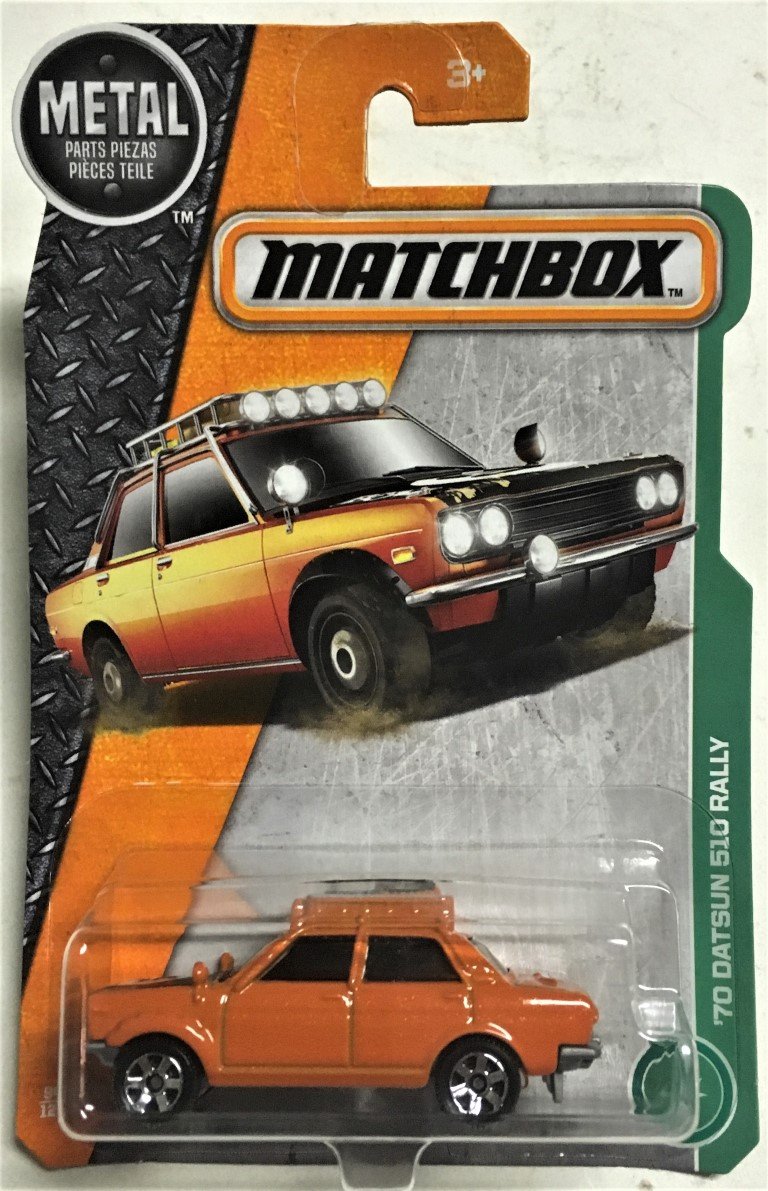 datsun 510 rally matchbox