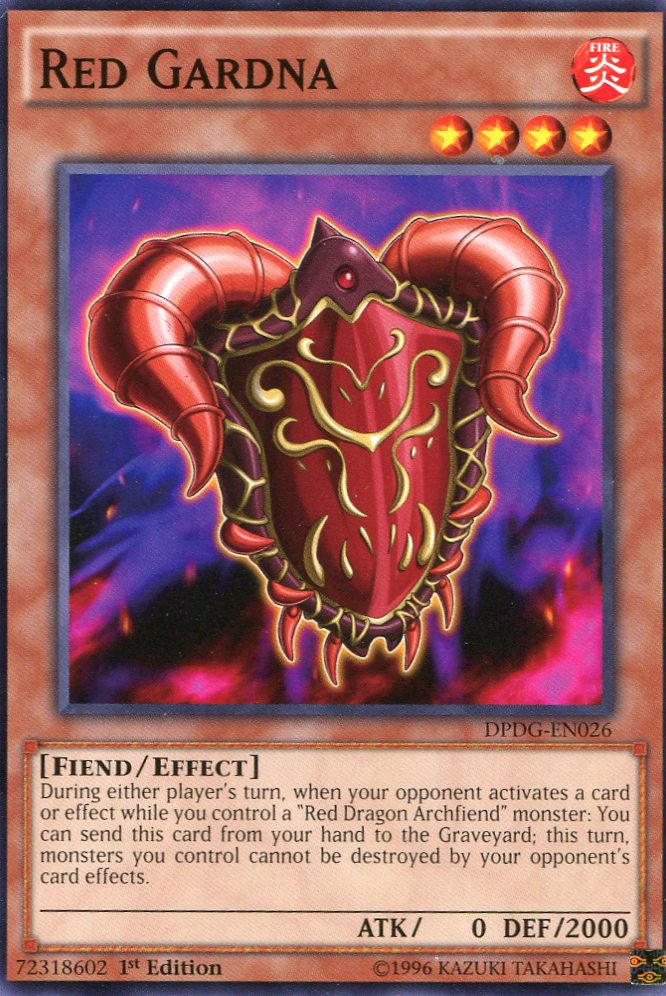 Yugioh Dimensional Guardians, DPDG-EN026 Red Gardna