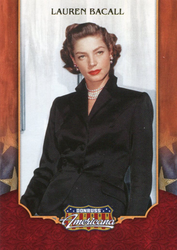 2009 Donruss Americana Card #27 Lauren Bacall