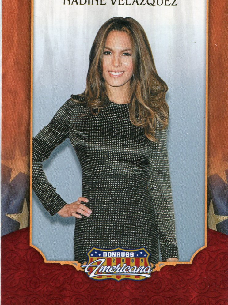 2009 Donruss Americana Card #45 Nadine Velazquez