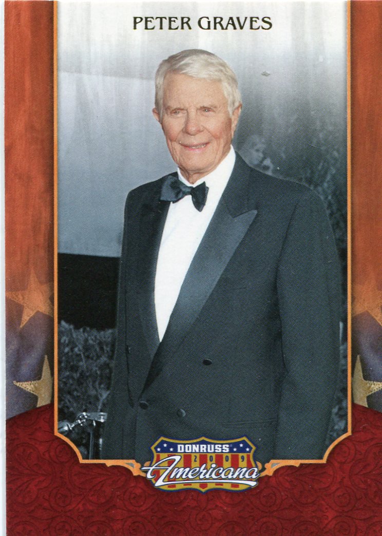 2009 Donruss Americana Card #61 Peter Graves