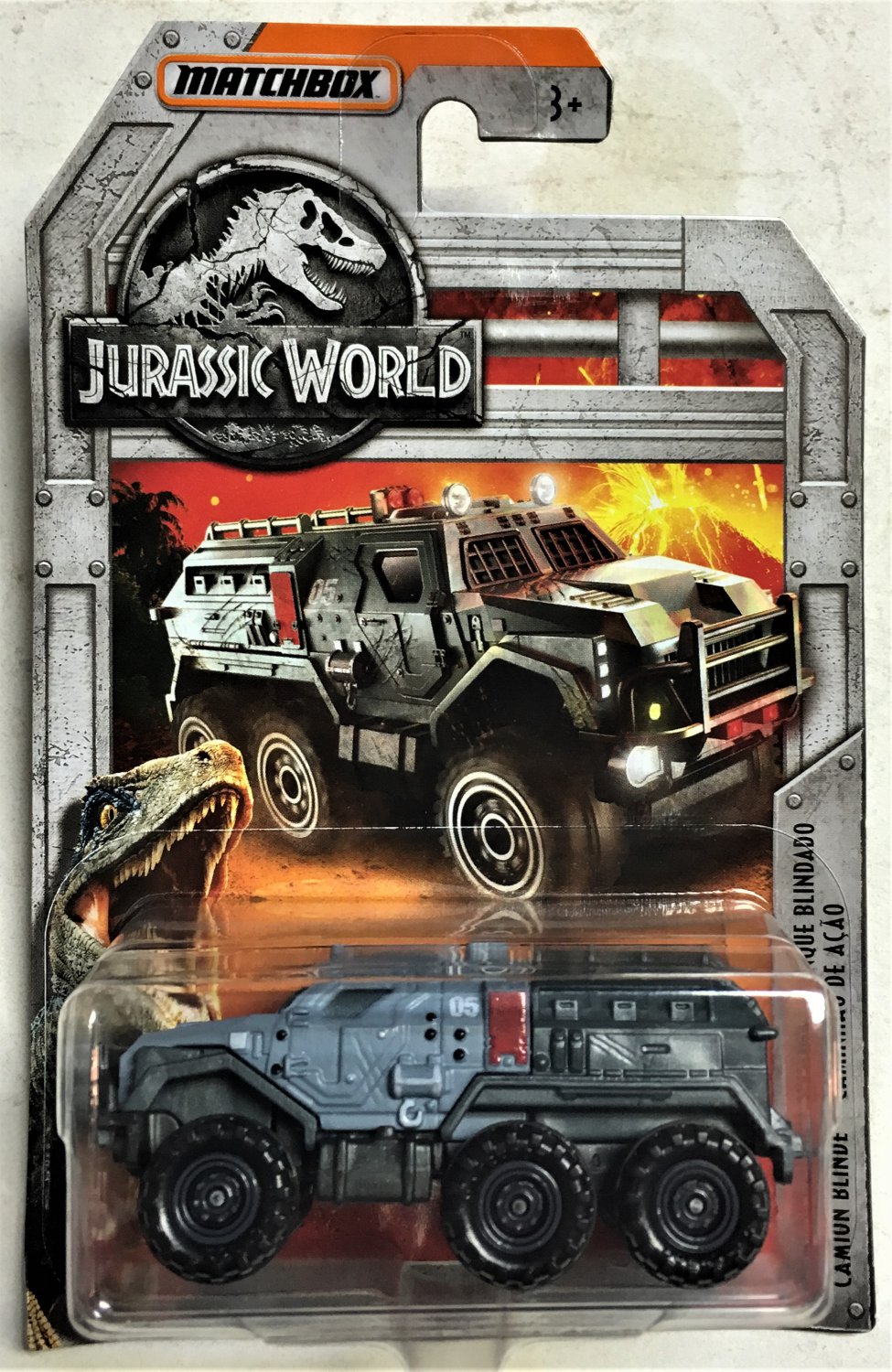 matchbox jurassic world 2018