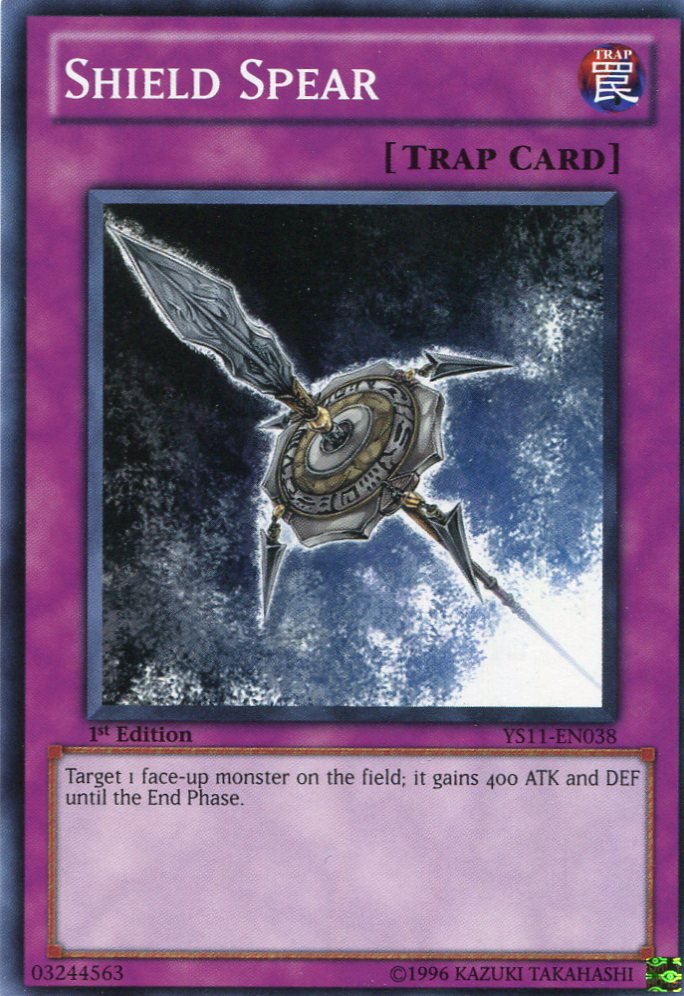 Yugioh - Dawn of the XYZ - Shield Spear - YS11-EN038