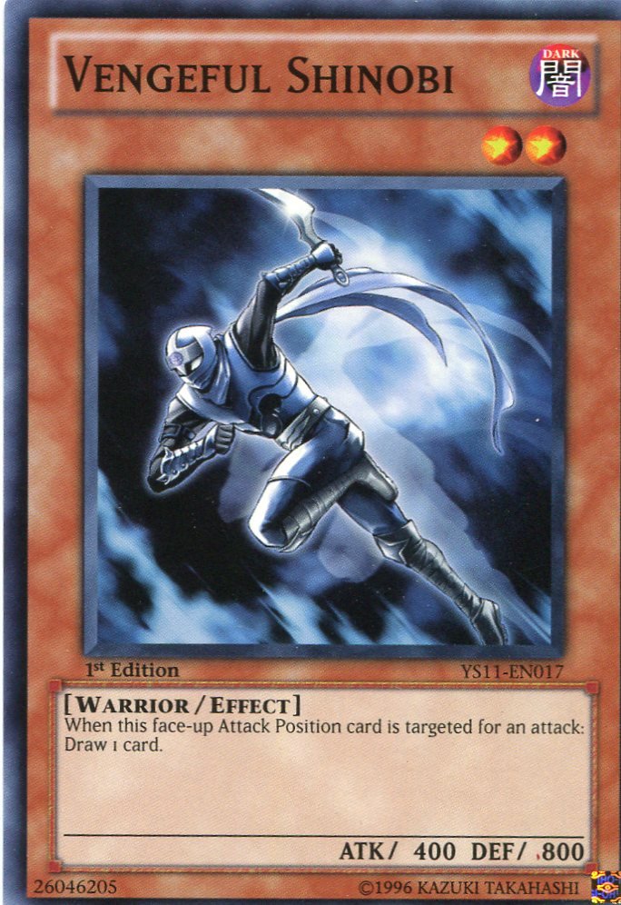 Yugioh - Dawn of the XYZ - Vengeful Spirit - YS11-EN017